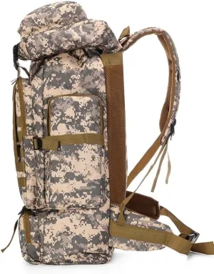 Tactical Backpack Military Molle Hiking 80L Camouflage hiking bag tactical jungle camouflage