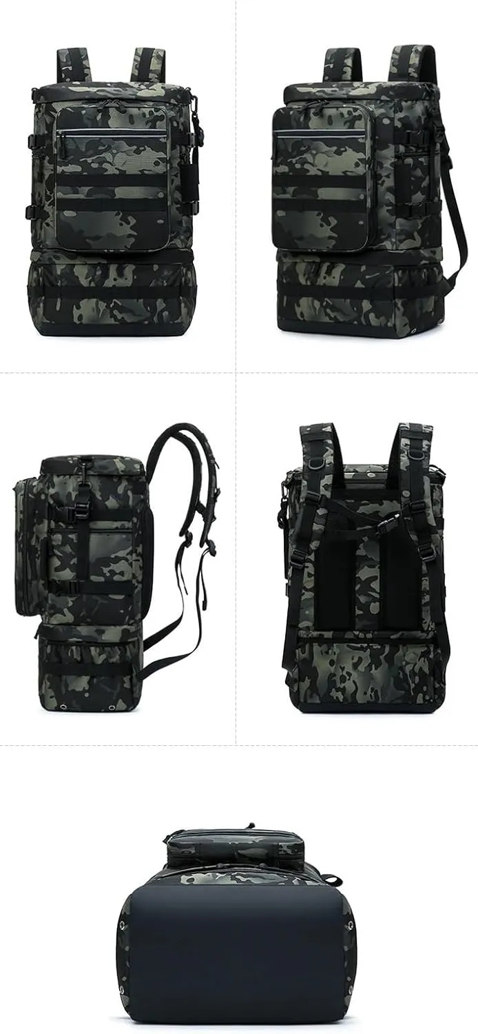 Tactical Backpack Military Molle Hiking Outdoor capacity travel rucksack fishing bag tactical bag