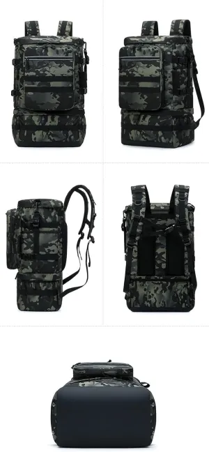 Tactical Backpack Military Molle Hiking Outdoor capacity travel rucksack fishing bag tactical bag