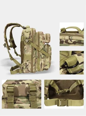 Tactical Backpack Military Molle Hiking Tactical camouflage jungle digital