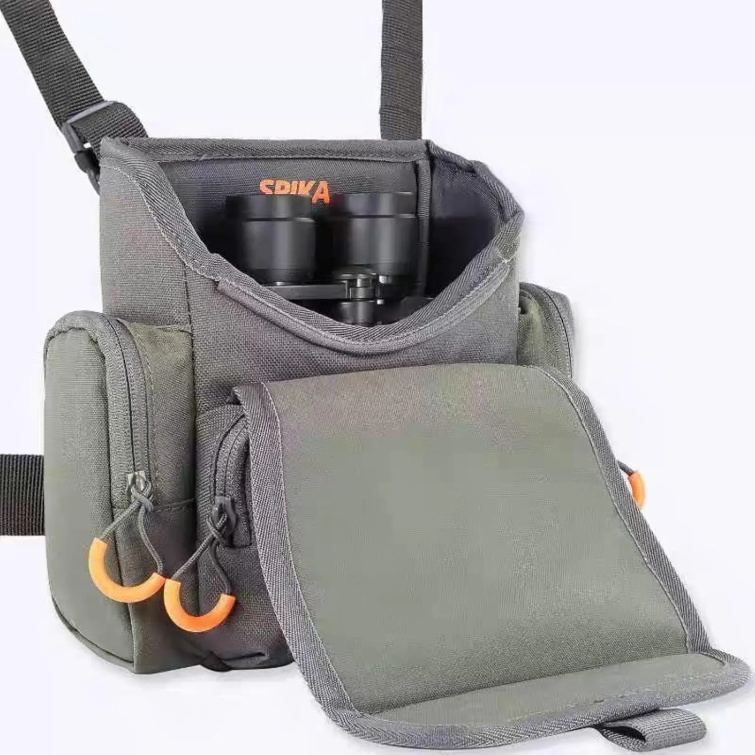 Tactical Backpack, Waterproof Camouflage Military Sling Shoulder Backpack Chest Harness Bag for Camping Gear (army green,21.5 * 12 * 21cm)