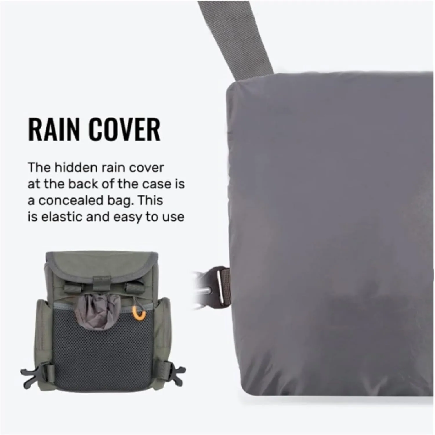 Tactical Backpack, Waterproof Camouflage Military Sling Shoulder Backpack Chest Harness Bag for Camping Gear (army green,21.5 * 12 * 21cm)