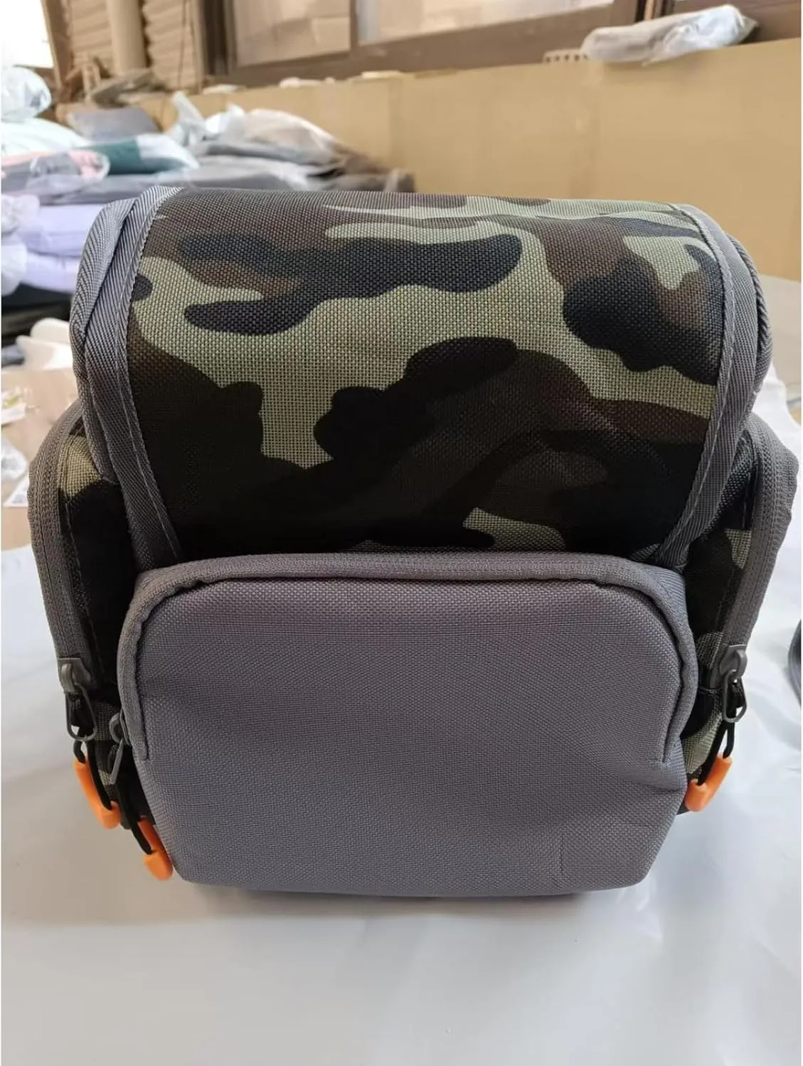 Tactical Backpack, Waterproof Camouflage Military Sling Shoulder Backpack Chest Harness Bag for Camping Gear (CAMO,21.5 * 12 * 21cm)