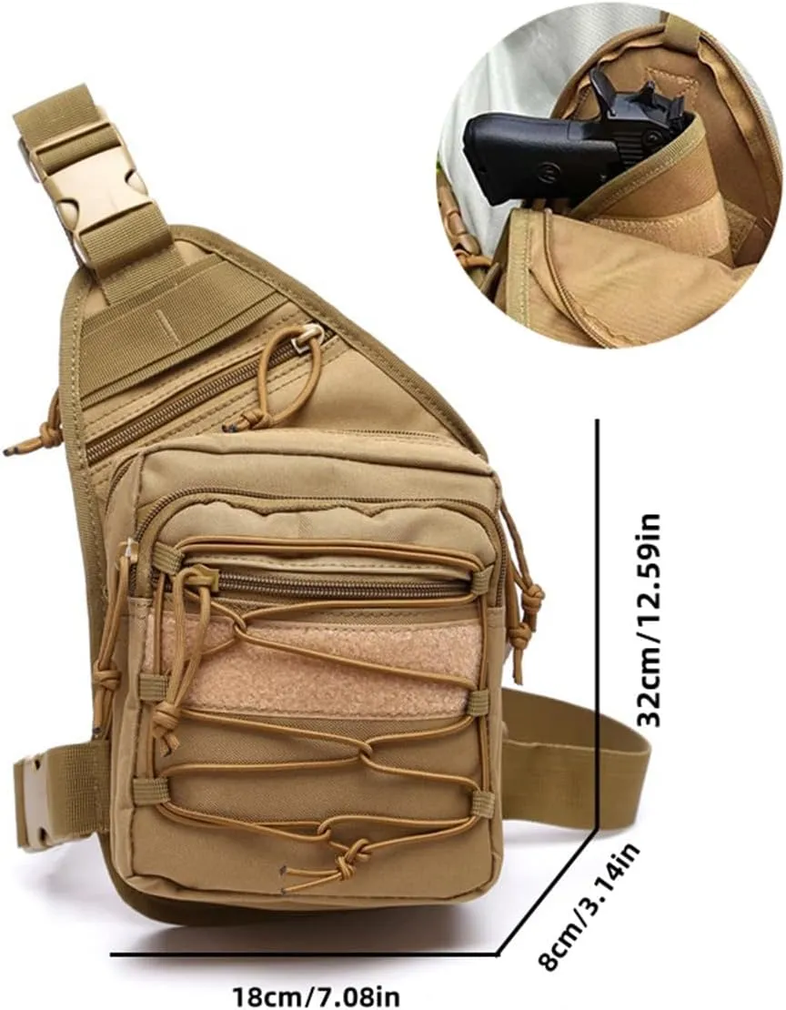 Tactical Backpack,Small Backpack and Sling Bag for Men,Crossbody Bag Men,Military Rucksack.