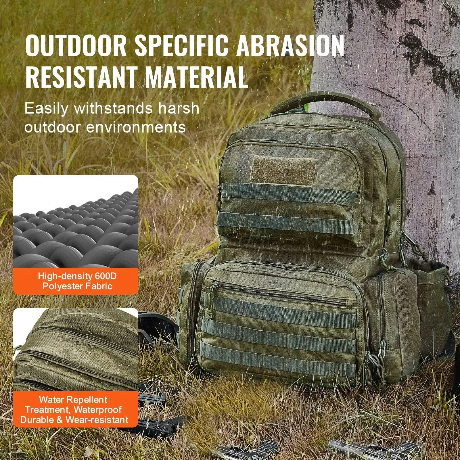 Tactical Handgun Range Backpack