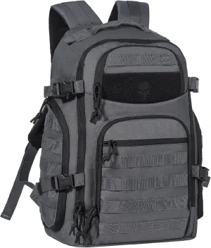 Tactical Laptop Backpack Military Backpack for Men - Grey