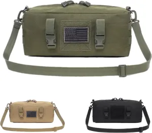 Tactical Large Molle Pouch Multi-Purpose Adimin Utility Pouches with Shoulder Strap for Travel Outdoor
