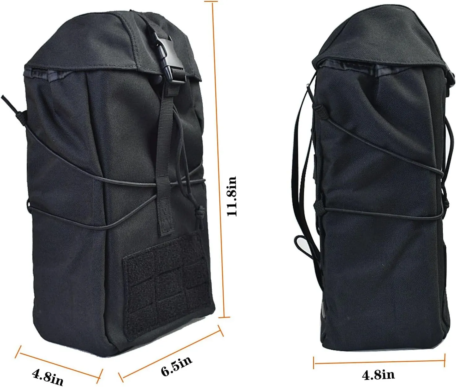 Tactical Molle Pouch Large Capacity Dump Pouch Drawstring Magazine Tactical Utility Pouch Recycling Pouch Bag Belt Waist Bag