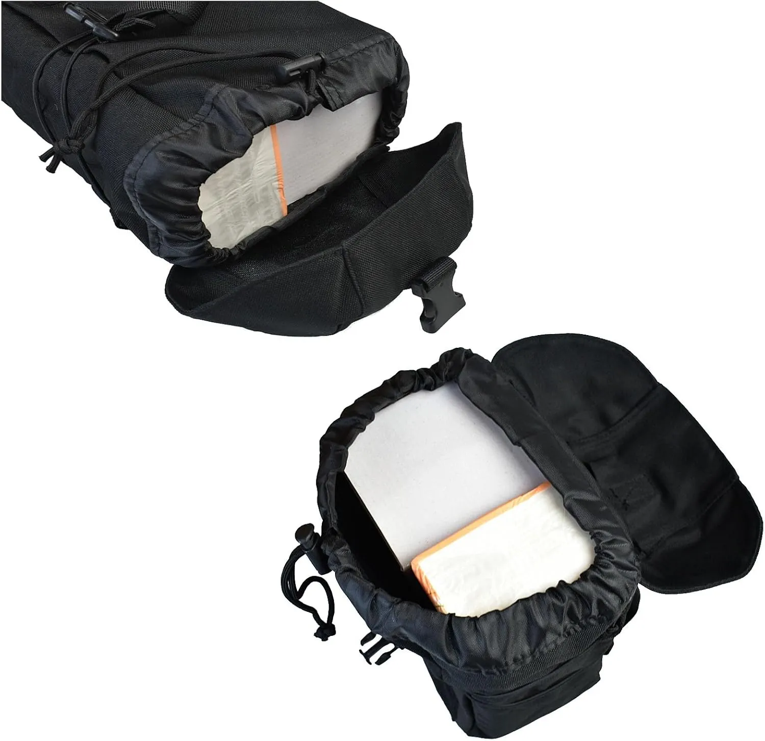 Tactical Molle Pouch Large Capacity Dump Pouch Drawstring Magazine Tactical Utility Pouch Recycling Pouch Bag Belt Waist Bag