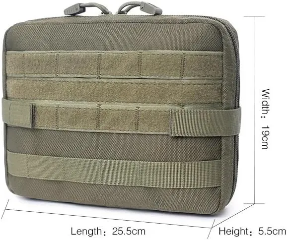 Tactical Molle Pouch Medical EDC Emergency Waist Bag Hunting Utility Tools Backpack Fanny Pack First Aid Kit