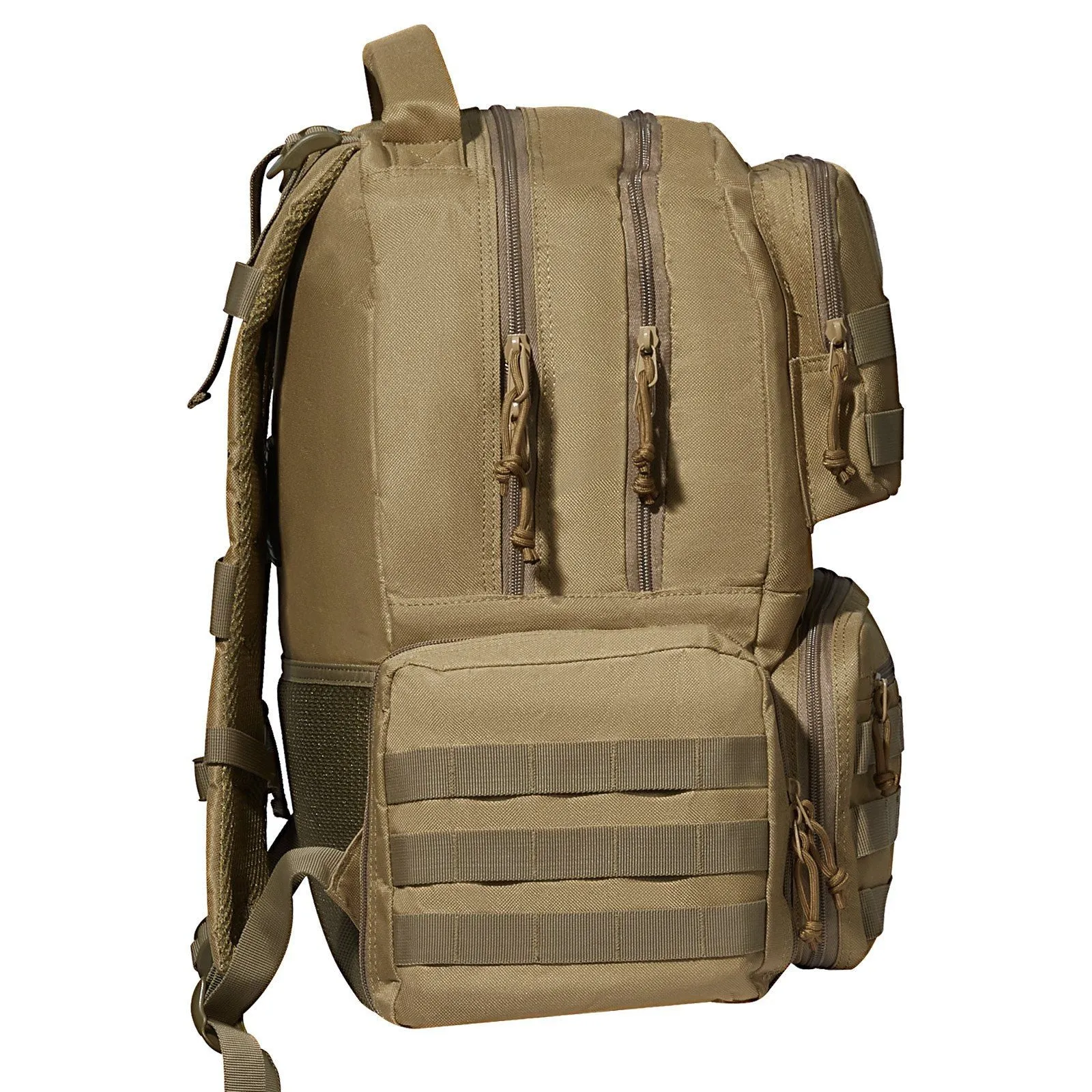 Tactical Range Backpack - 6 Pistol Backpack - Tan