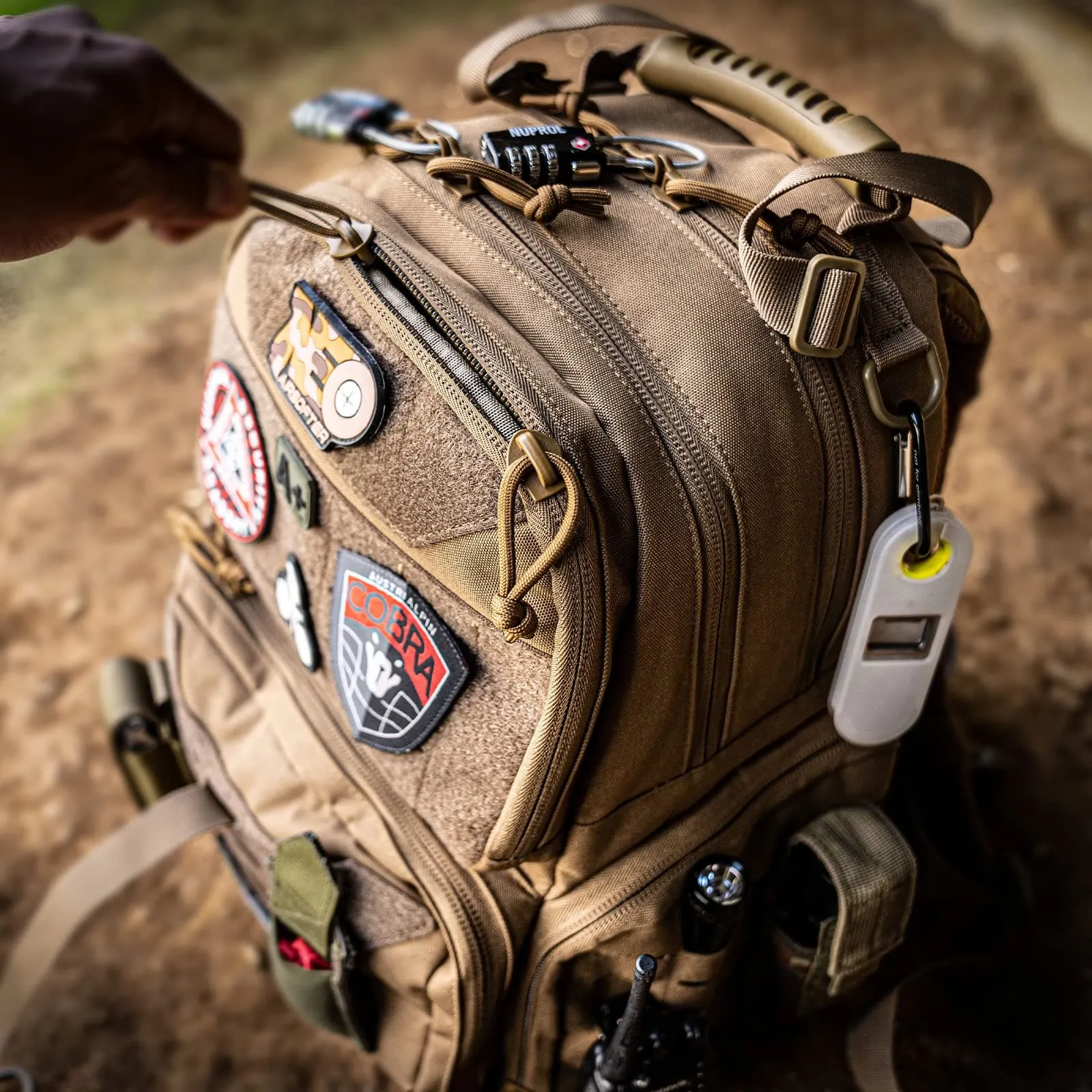 Tactical Range Backpack with Multiple Compartments for Enhanced Organization