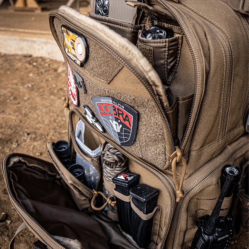 Tactical Range Backpack with Multiple Compartments for Enhanced Organization