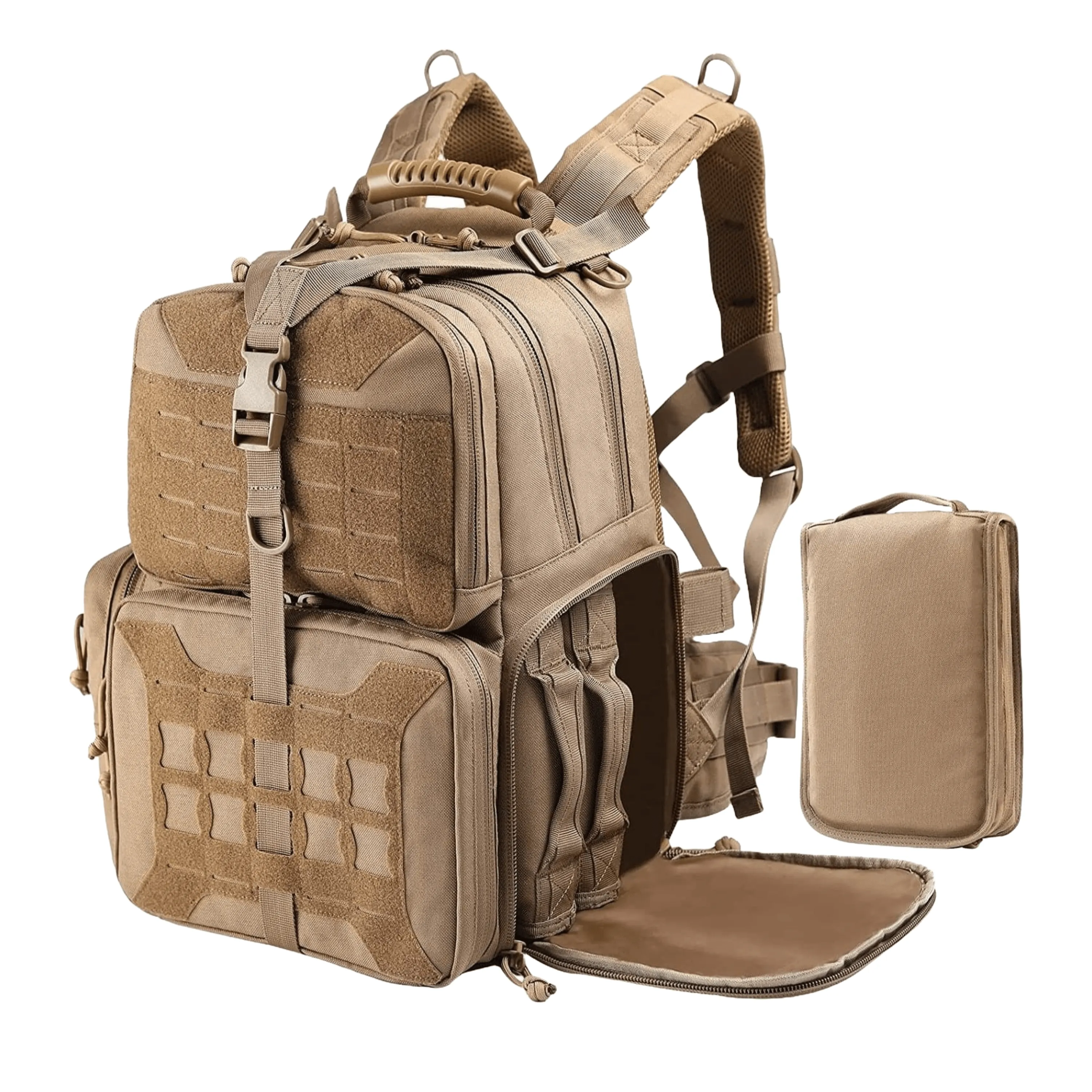 Tactical Range Backpack with Multiple Compartments for Enhanced Organization