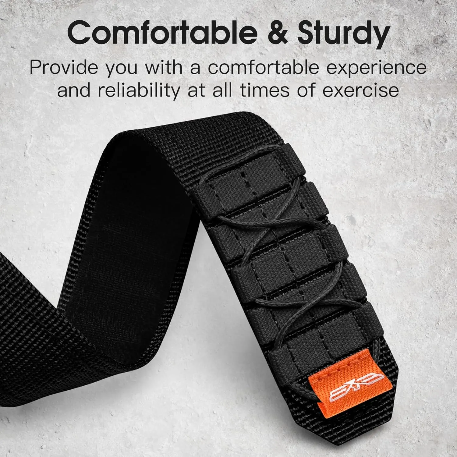 Tactical Rugged Bands Compatible with Fitbit Versa 4 Bands/Versa 3/Sense 2/Sense, Soft Durable Military Nylon Solo Loop Sport Straps