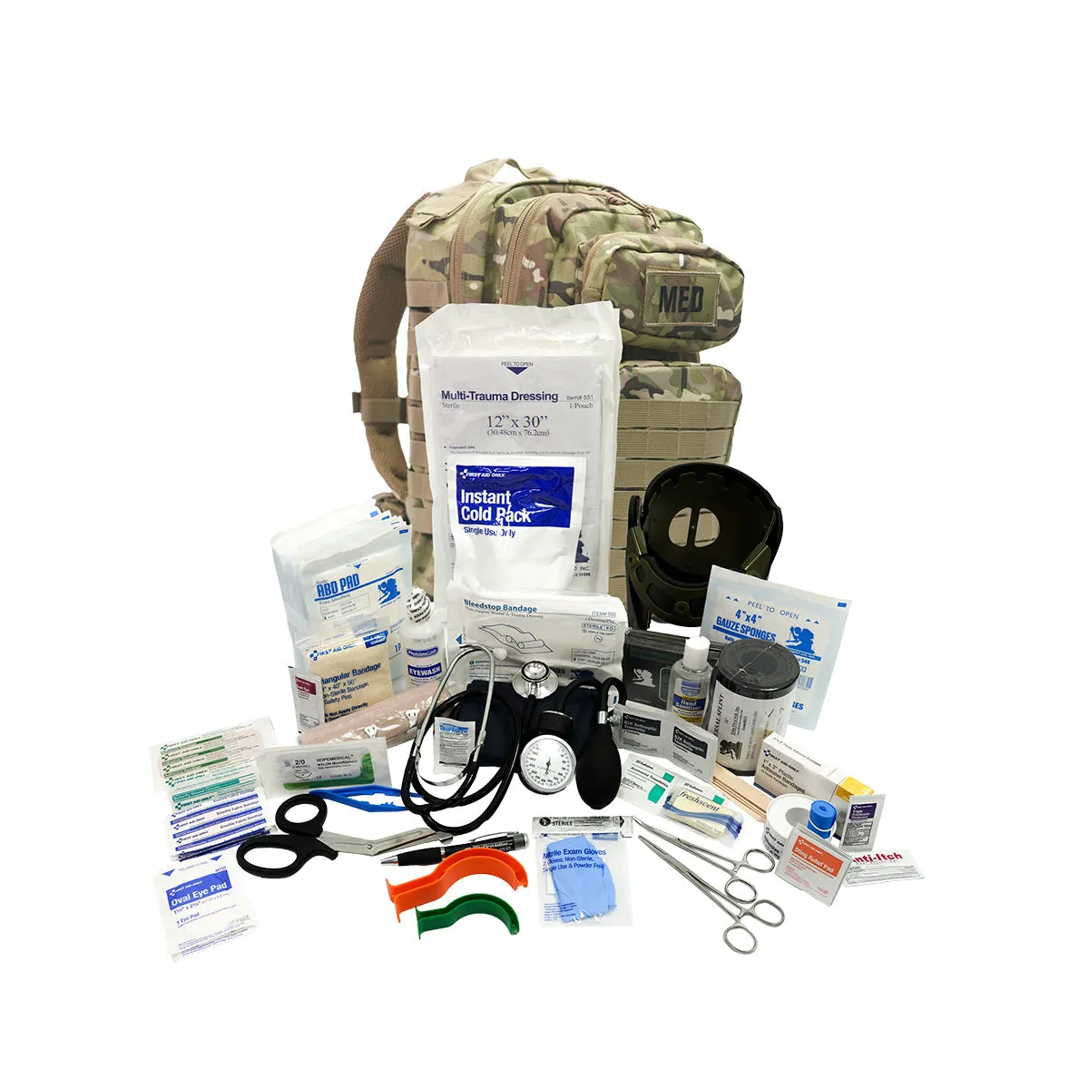 Tactical Trauma First Aid Backpack - All Terrain