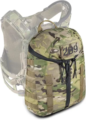 Tatical Helmet Backpack,Warrior Assault Systems Large Helmet Bag Cargo Molle Head Protection Kit Pack (MC)