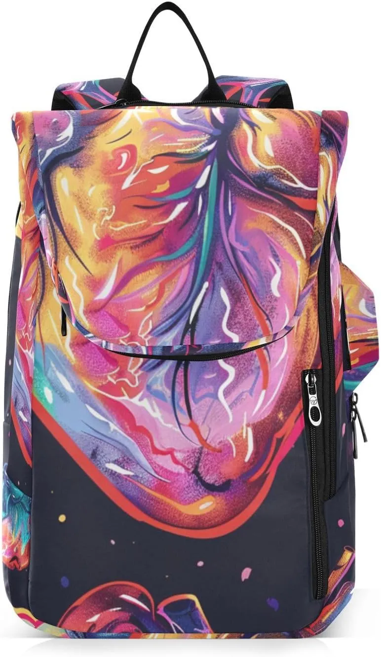 Tennis Bag Tennis Backpack for Women Men, Tennis Bag Holds 2 Rackets, Pickleball Paddles Balls, Badminton Squash, Heart (2)