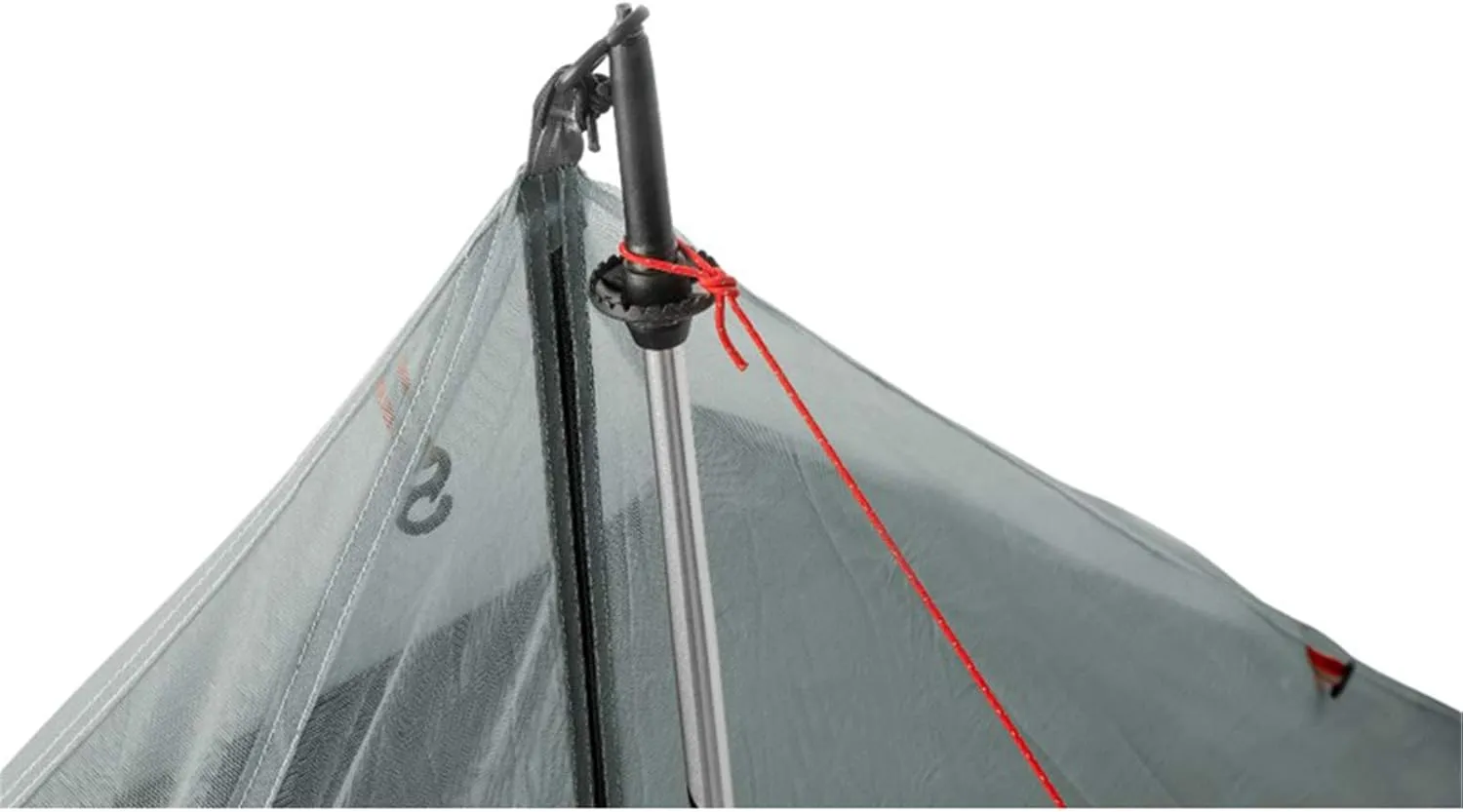 Tent 1 Person Outdoor Ultralight Camping Tent 3 Season Rodless Tent for Hiking Travel, 210x95cm, Green