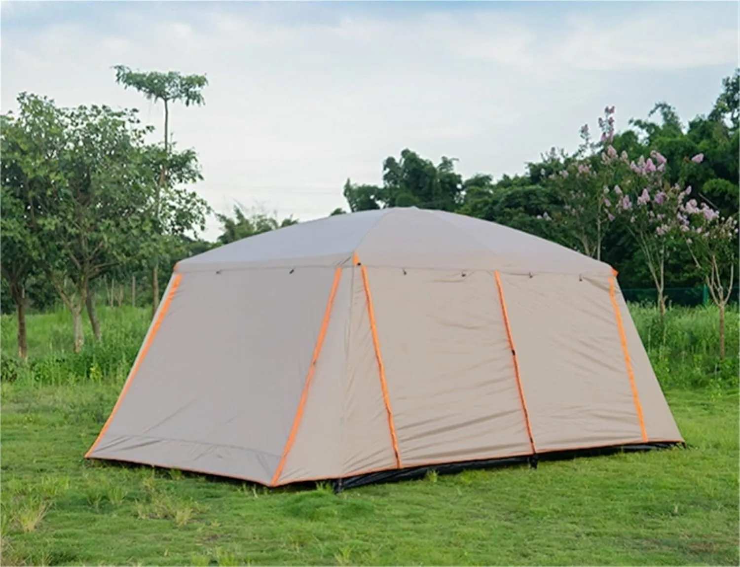 Tent Outdoor Two-Room One-Living Room Large Space Camping Equipment Camping Portable Folding Rainproof Park Picnic