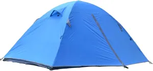 Tent Portable Ultralight Camping Tent 2 Persons Cycling Tent Double Layers Waterproof Aluminum Pole 3 Season Camping Tent (Color : Blue) (Blue)