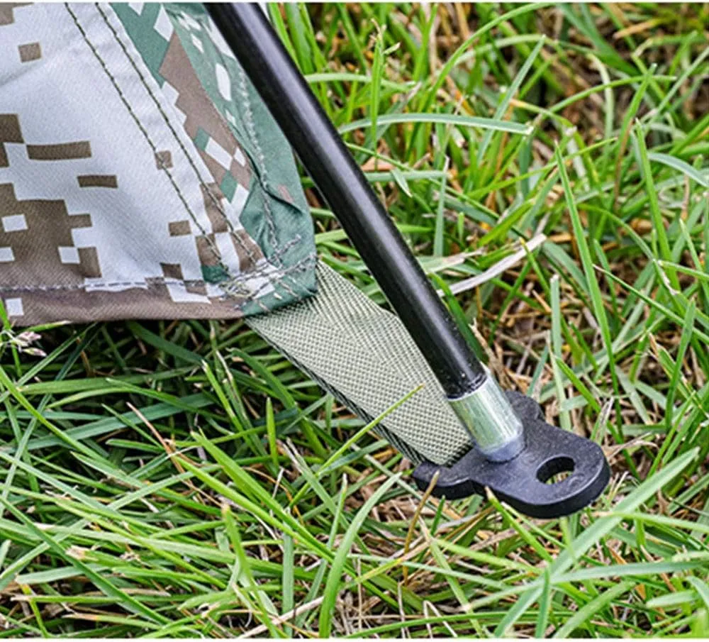 Tent Quick-Opening Camping Tent 3-4 Persons Double-Layer Double-Door Dual-Use Automatic Camouflage Tent Thickened Tent for Hiking Travel (Camouflage 3