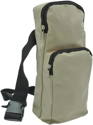 Tent Stakes Storage Bag Tent Pegs Pouch Camping Waterproof Stuff Sack Holder Organizer Crossbody Bag for Barbecue Backpacking