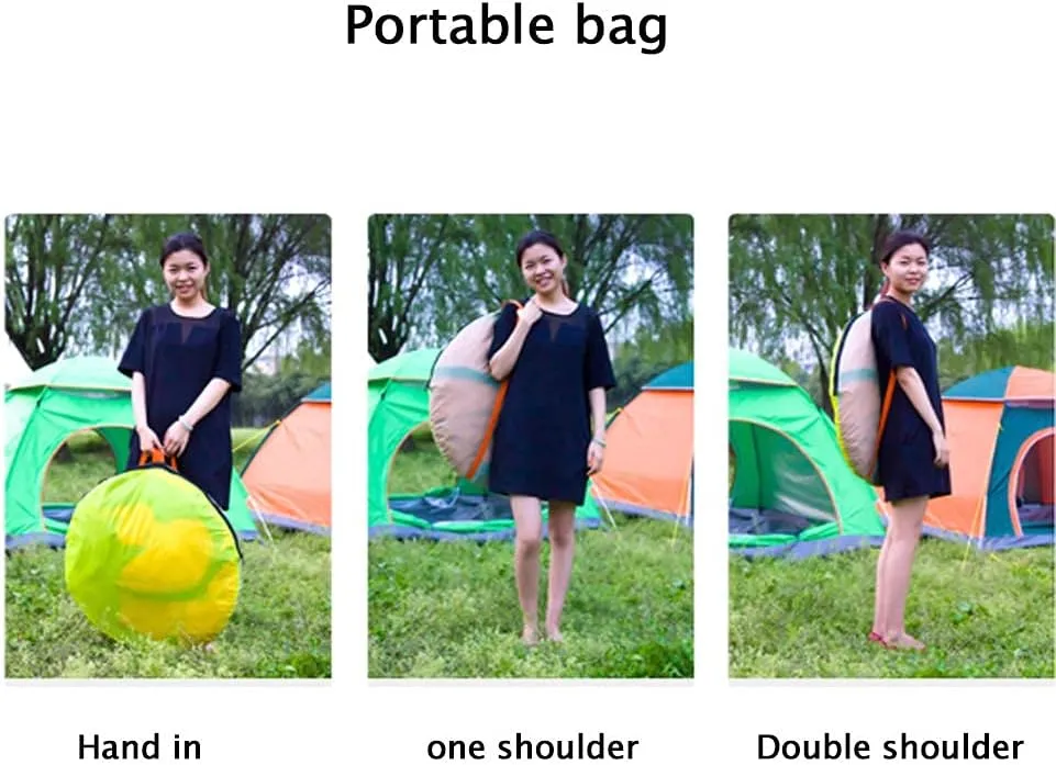 Tent Ultralight Portable Outdoor Camping Folding Automatic 3-4 Person Waterproof Family Tents