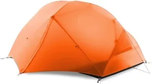 Tents Camping Tent Ultralight Tents Tenda Tente Barraca De Acampamento, 210t Orange 3 Season