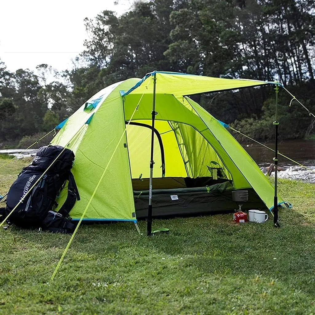 Tents for Camping Beach Tents UPF 50 UV Protection Camping Tent Hiking Tent 2-4 People Camping Equipment Rainproof Outdoor Tent Family Tents for Camping Hiking Traveling