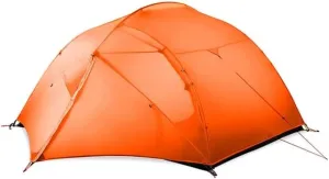 Tents for Camping Camping Tent Easy Set Up Double Layer Waterproof 3 Season Tent for Hiking Cycling Camping Outdoor Tent Beach Tent (Color : Orange, Size : 210X170X125cm)