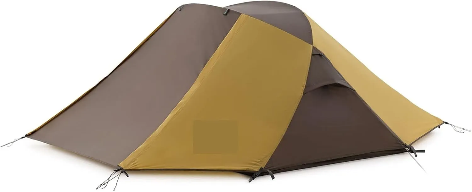 Tents for Camping Waterproof Double Layer Butterfly Cross Design Outdoor Tent Aluminum Rod Ultralight Camping Tents