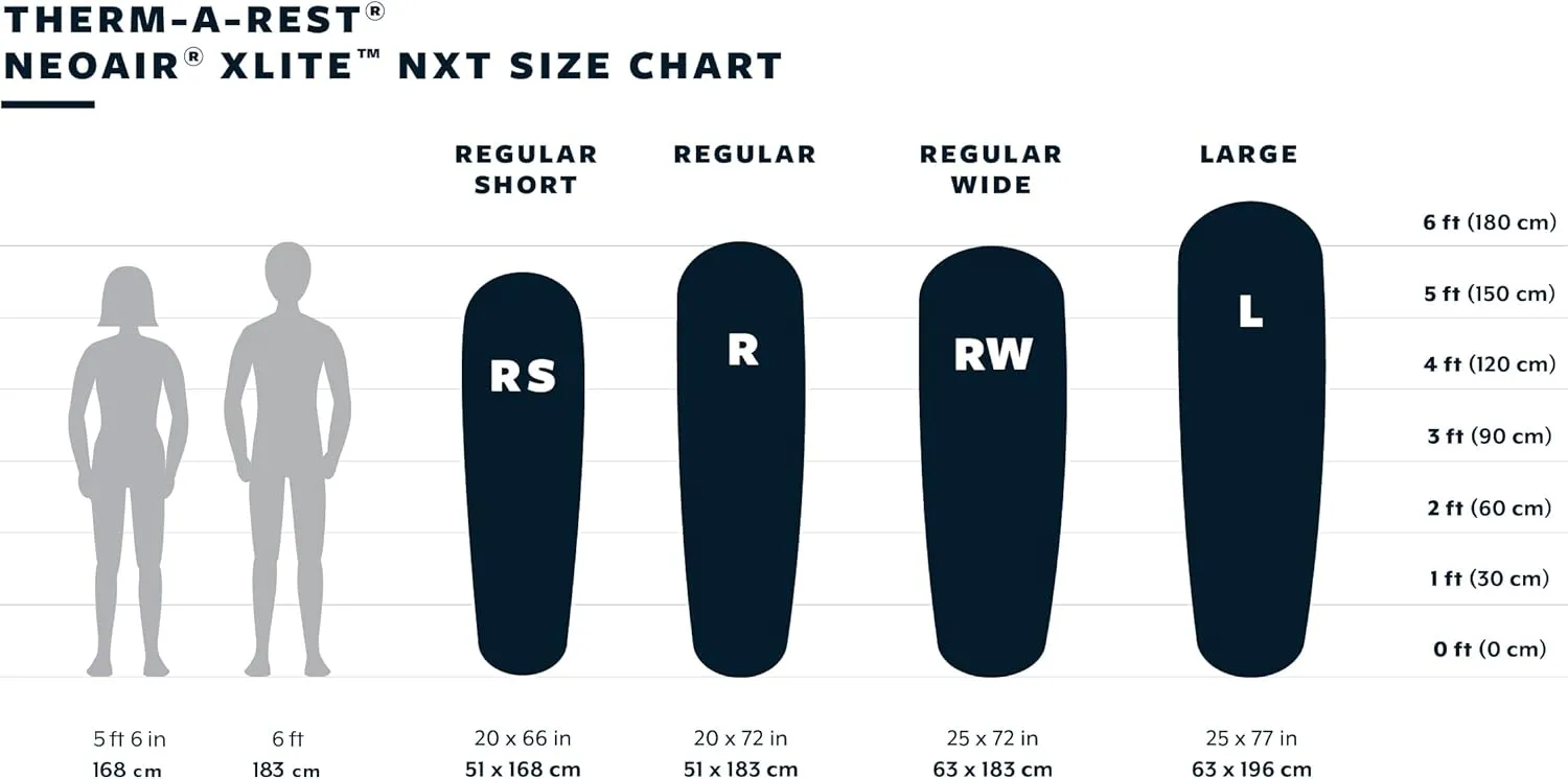 Therm-a-Rest NeoAir Xlite NXT Ultralight Camping and Backpacking Sleeping Pad