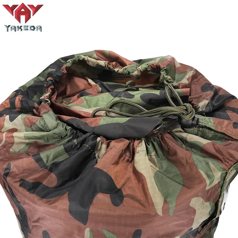 TL-2016 Tactical Round Barrel Backpack Outdoor Large Capacity Barrel Bag Travel Shoulder Bag