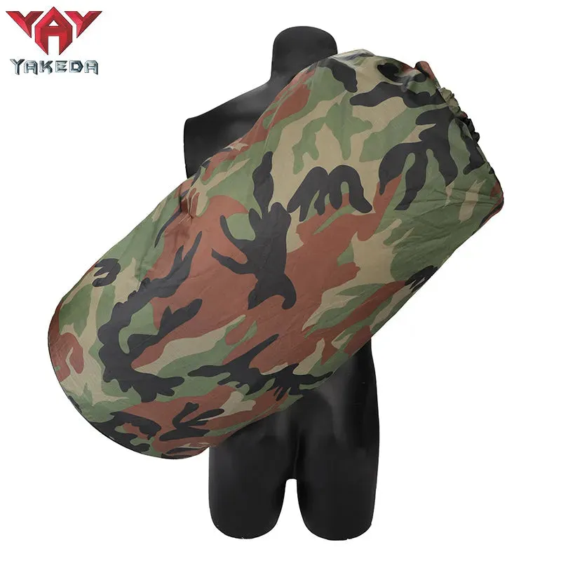 TL-2016 Tactical Round Barrel Backpack Outdoor Large Capacity Barrel Bag Travel Shoulder Bag