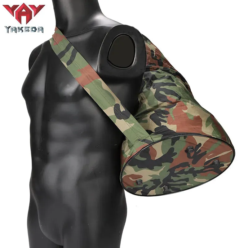 TL-2016 Tactical Round Barrel Backpack Outdoor Large Capacity Barrel Bag Travel Shoulder Bag