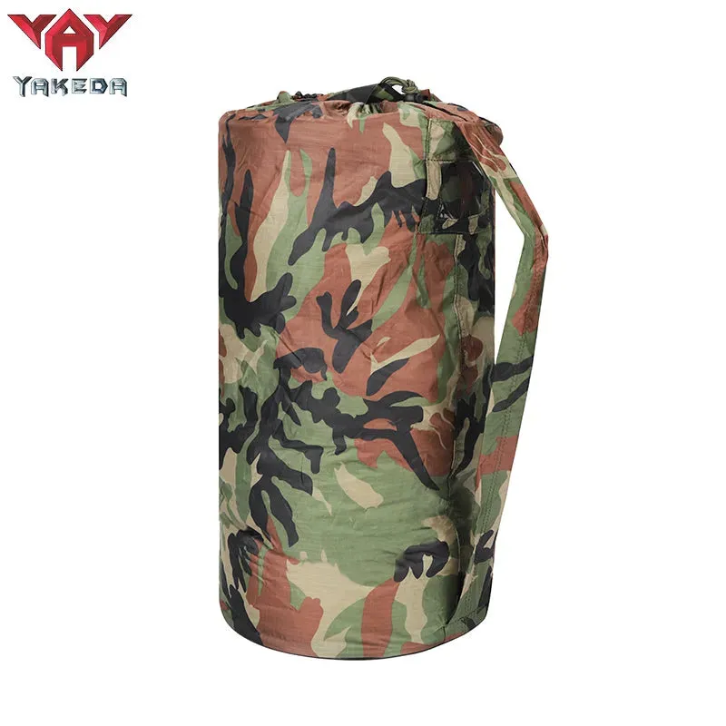 TL-2016 Tactical Round Barrel Backpack Outdoor Large Capacity Barrel Bag Travel Shoulder Bag