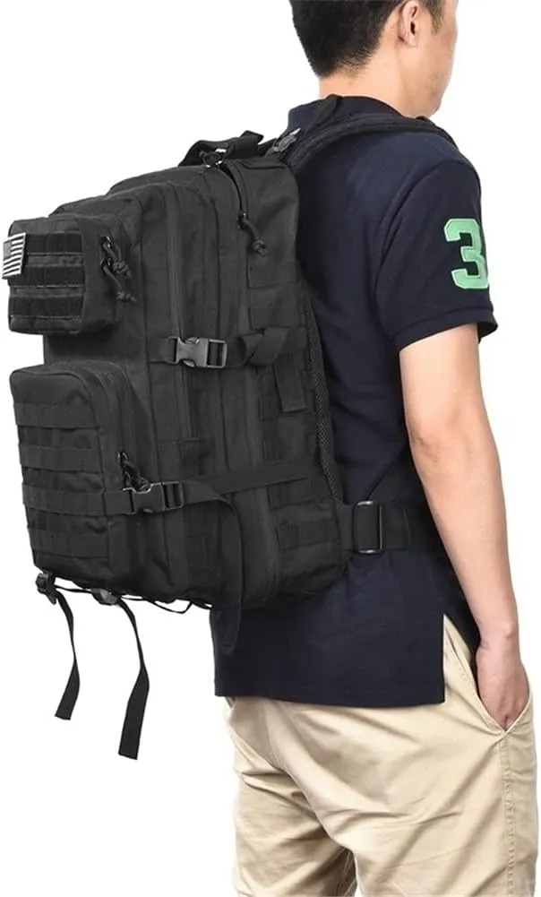 TOMITANY Military Tactical Backpack 45L Army 3 Days Assault Pack Bag Large Nylon 900D Mens Molle Rucksack