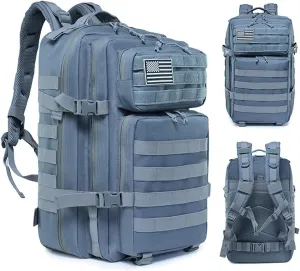 TOMITANY Military Tactical Backpack 45L Army 3 Days Assault Pack Bag Large Nylon 900D Mens Molle Rucksack