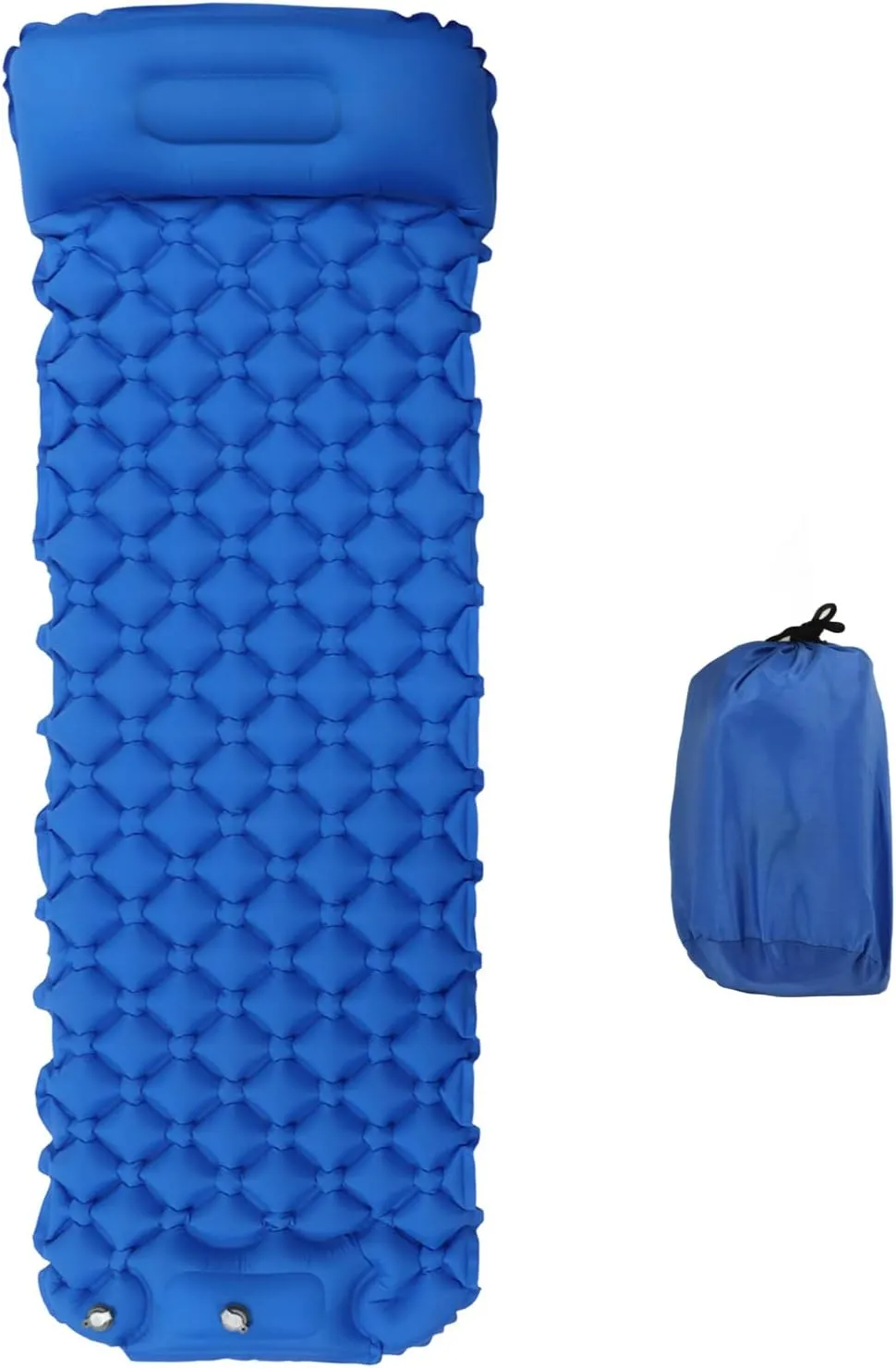 Topyond Inflatable Sleeping Mat, Camping Sleeping Pad Ultralight Inflatable Sleeping Mat with Built in Pump Backpacking Camping Air Mattress for Camping