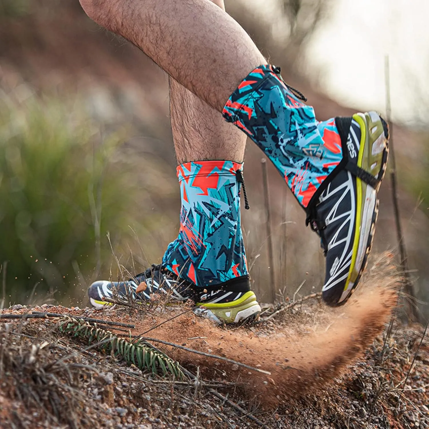 TRIWONDER Gaiters Low Gators Lightweight Waterproof Ankle Gaiters for Hiking Walking Backpacking