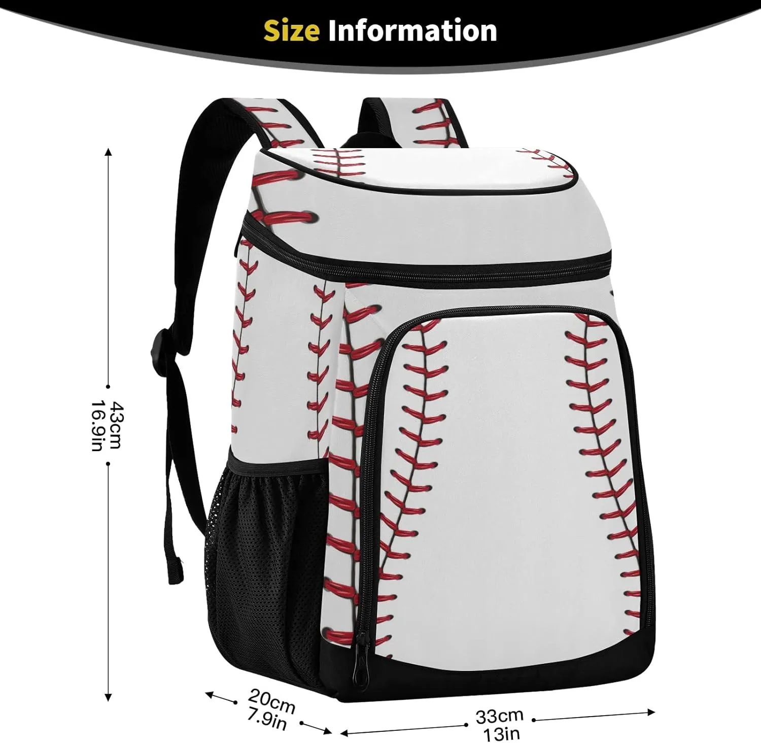 Tropical Pineapples Fruits Cooler Backpack Insulated Leak Proof Beach Cooler Bag Soft Lunch Picnic Hiking Camping Backpack Cooler