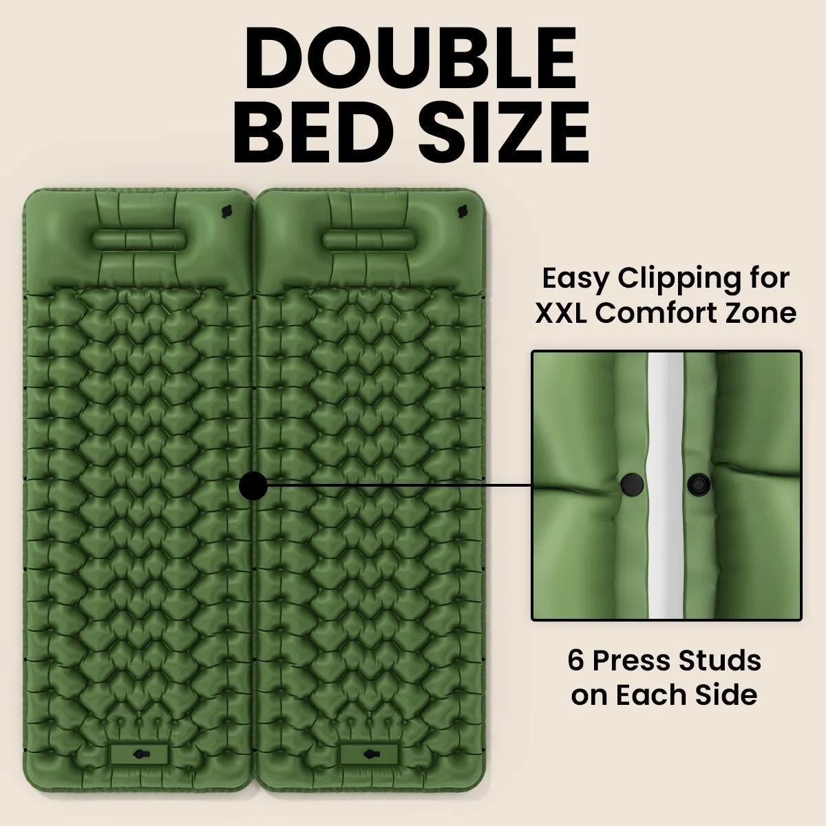 TrunkTrip™ - Ultralight & Compact Sleeping Pad