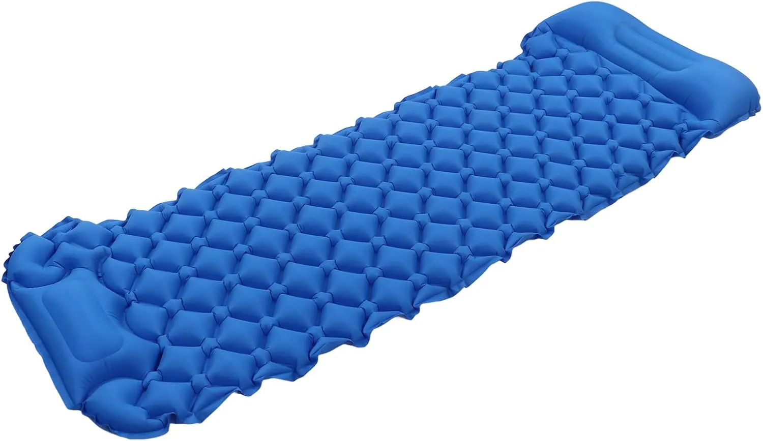 Ultralight Camping Sleeping Pad with Built in Pump for Backpacking Adventures (Dark Blue)