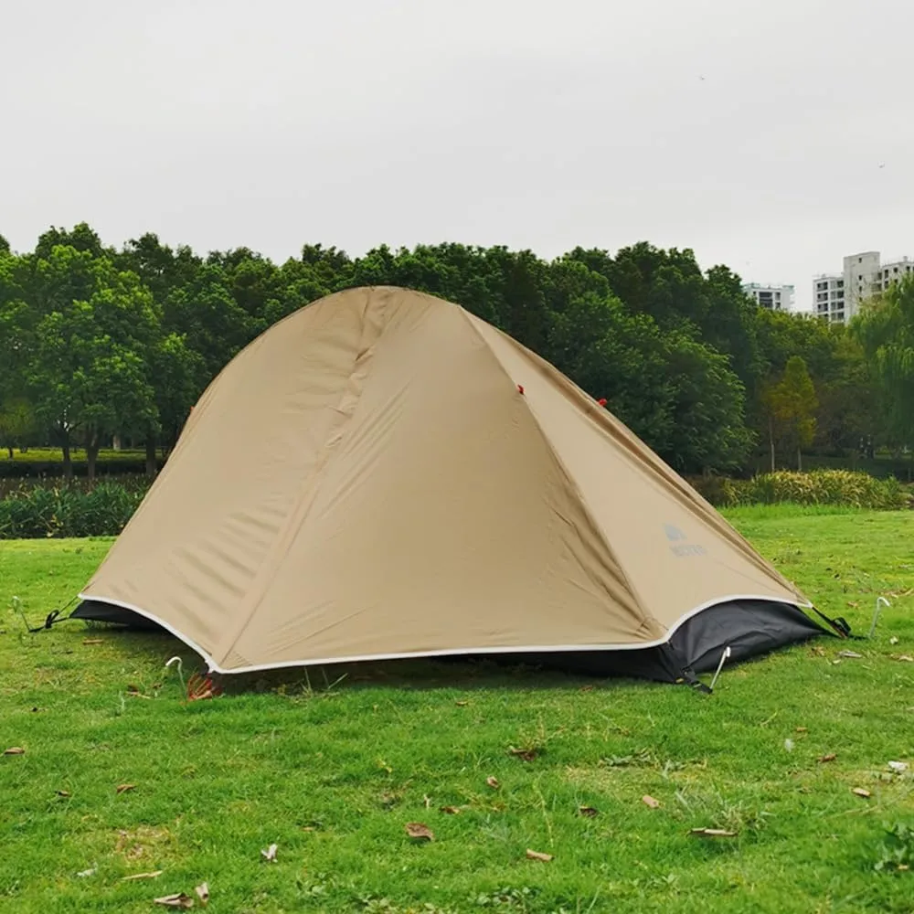 Ultralight Camping Tent 1 Person Aluminum Pole Outdoor Hiking Tent Waterproof Backpacking Tent