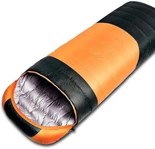 Ultralight Down Sleeping Bag for Adults, Outdoor Camping, Hiking, Tent & Lunch Break Sleeping Bag