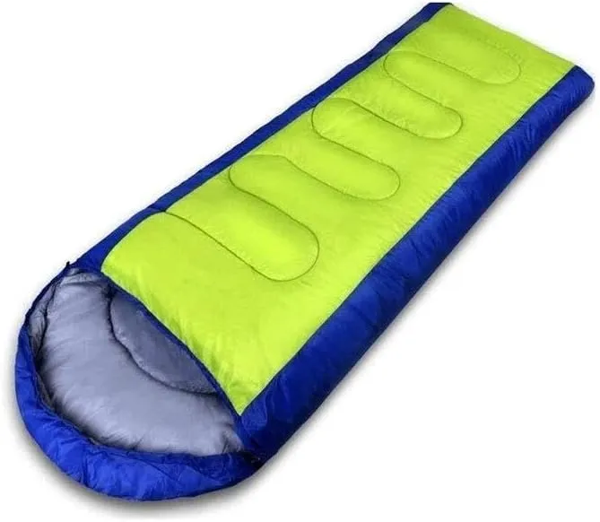 Ultralight Envelope Sleeping Bag for Outdoor Camping & Hiking, Waterproof Thermal Hollow Cotton Bag for Winter