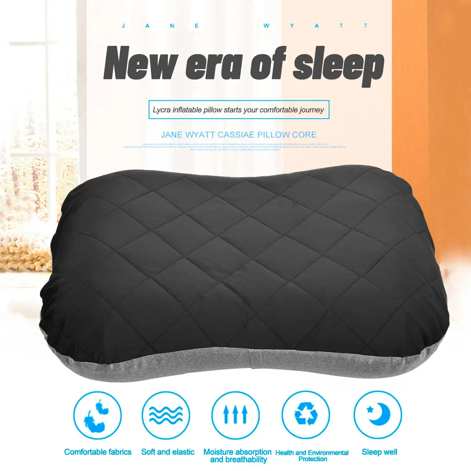 Ultralight Inflatable Camping Pillow
