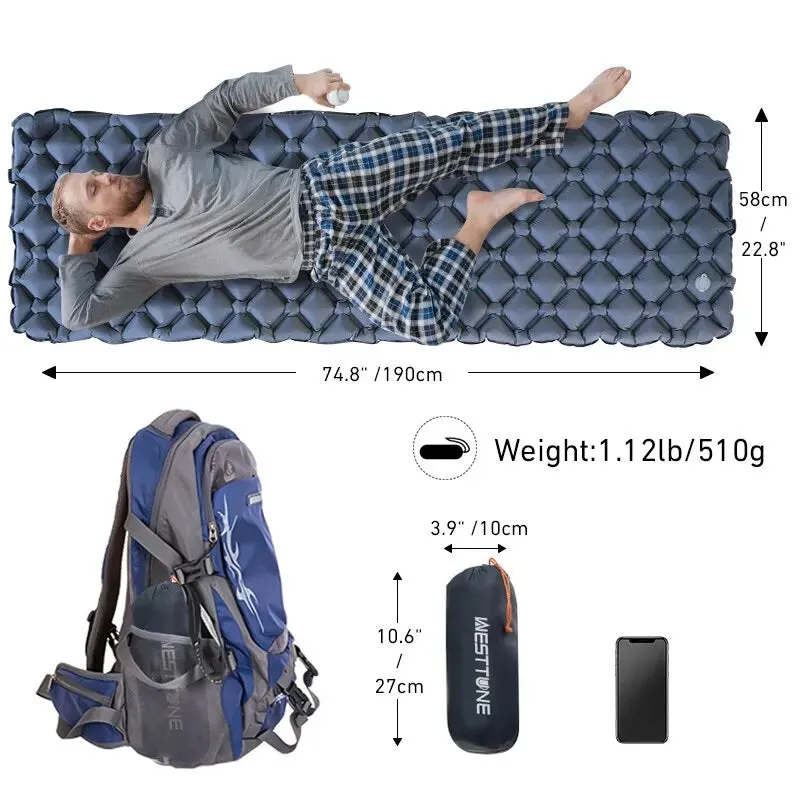 Ultralight Inflatable Camping Sleeping Pad for Travel