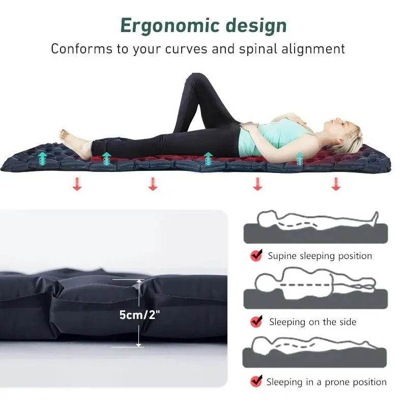 Ultralight Inflatable Camping Sleeping Pad for Travel